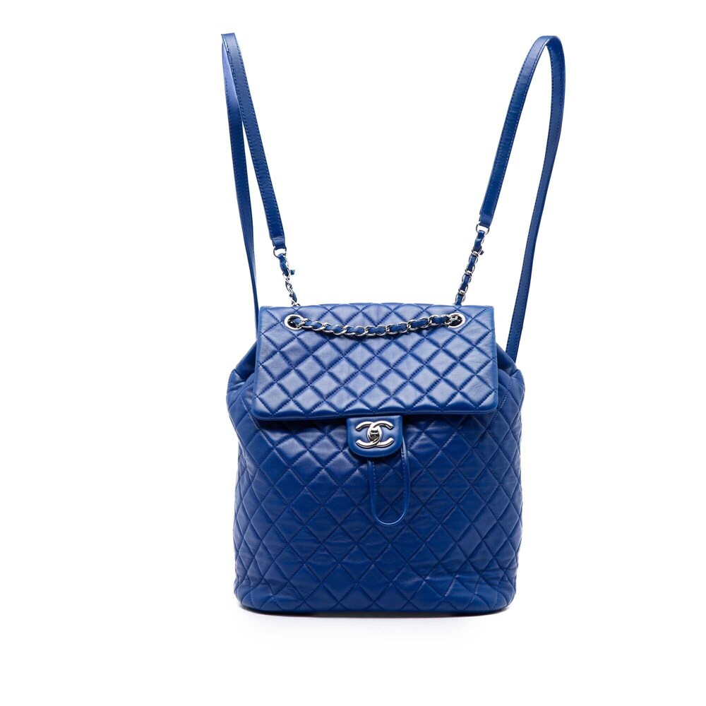 Pre-Loved Chanel Large Quilted Lambskin Urban Spirit Backpack